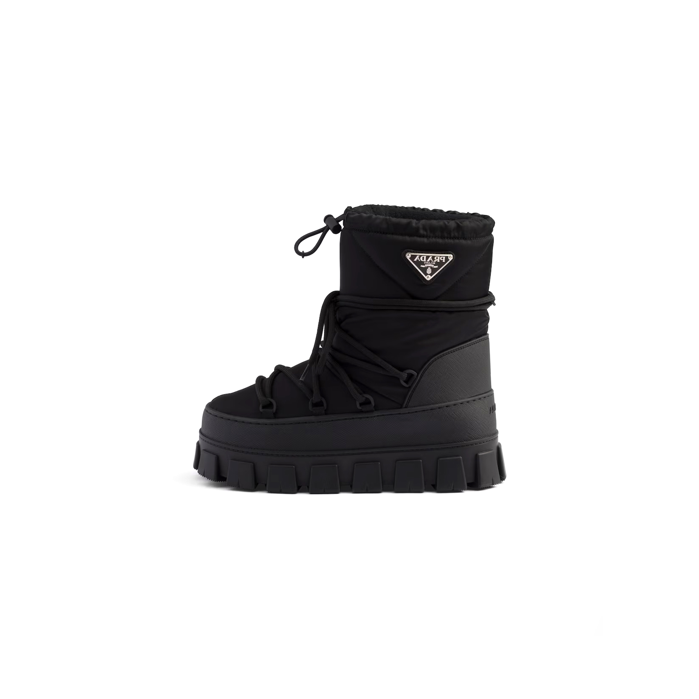 PRADA RE-NYLON GABARDINE APRÈS-SKI BOOTS 1U007N